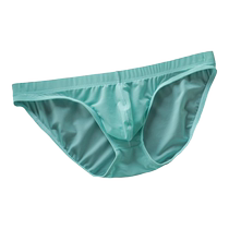 Mens ice silk transparent underwear 2024 summer new style comfortable breathable niche ultra-thin low-waist briefs youth