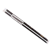 Bawu double-barreled ebony ebony F key plus B flat vertically blown Bawu professional adult performance Yunnan musical instrument