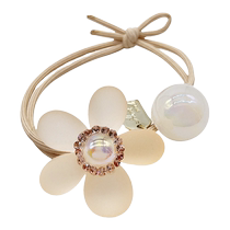 High-end super fairy flower hair rope womens ponytail hair tie hair accessories head rope rubber band girls hair tying 2022 new summer