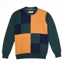 Clearance Beverly Paul ຕ້ານການດູໃບໄມ້ລົ່ນຂອງຜູ້ຊາຍຂອງແທ້ໃຫມ່ແລະລະດູຫນາວຮອບຄໍ rhombus ສີທີ່ກົງກັບຄົນອັບເດດ: sweater woolen ອົບອຸ່ນ