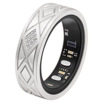 Men's high-looking smart ring sleep monitoring