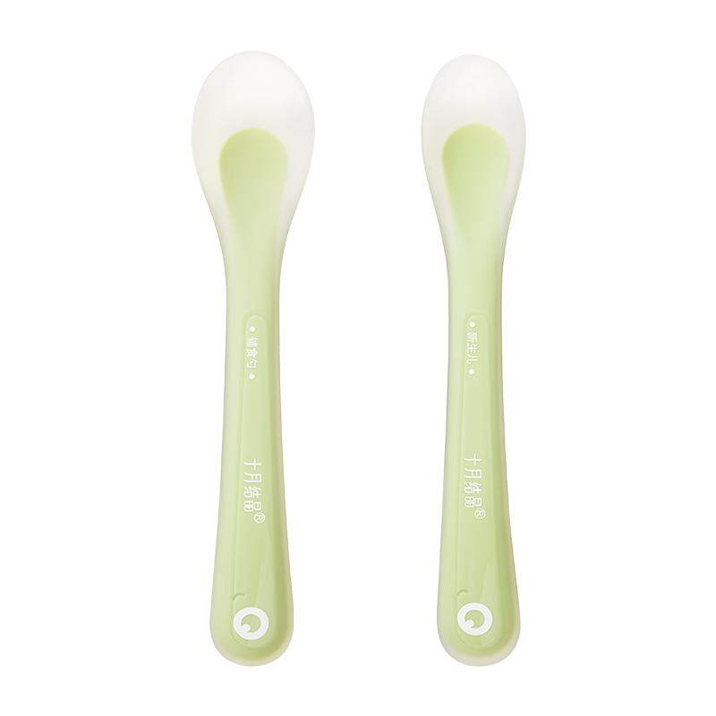 October crystallized silicone baby spoon food supplement