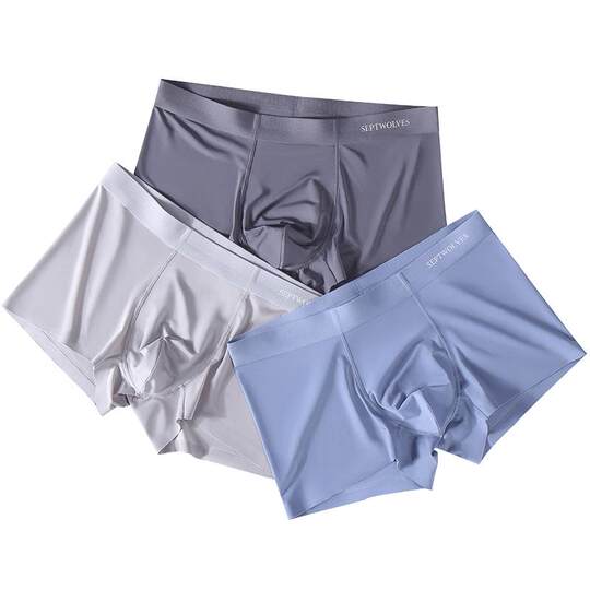Septwolves ice silk men's underwear modal shorts thin