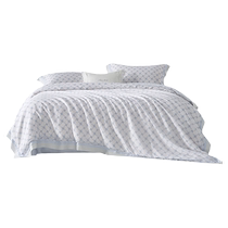 Mercury Home Textiles 50-count Lyocell four-piece spring and summer antibacterial kit silky bed sheets and quilt covers simple 24 new products