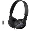 Sony/索尼 MDR-ZX110AP 头戴式耳机有线带麦克电脑立体声舒适佩戴