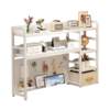 The desk hole board bookshelf has strong load-bearing capacity