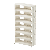 Cream-style student dormitory pulley shoe rack home door simple under-table storage new multi-layer small shoe cabinet