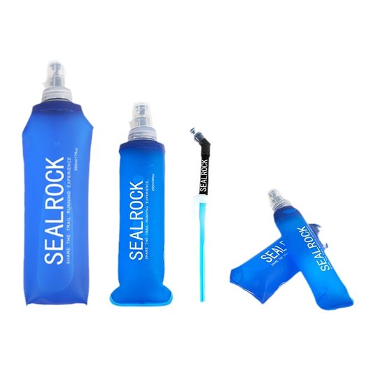 户外骑行便携跑步水壶专用运动水袋折叠马拉松跑步软水壶TPU轻量