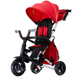 German qplay baby tricycle 1-3-6 years old baby bicycle lightweight foldable nova tricycle stroller