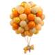 Little bear hot air balloon first birthday decoration poem and love