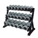 Dumbbell rack hexagonal dumbbell rack three-layer dumbbell rack double-layer household triangular dumbbell rack placed fixed dumbbell multi-layer
