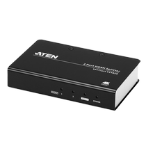 ATEN宏正VS182B HDMI影音分配器2端口4K 60Hz高清1进2出共享器显示器电脑监控电视一进二出分频器hdm