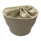 Inner liner bag drawstring pocket fabric inner support pack
