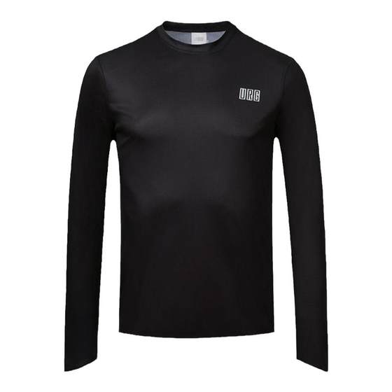 
URG Cloud Run Long Sleeve T-shirt for men and women outdoor running, sweat-absorbing and quick-drying gentle warmth and breathable fit