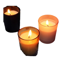 Manufacturer romantic glass scented candle smoke-free hotel birthday j candle soy wax exquisite gift custom