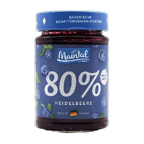 Meintal 80% fruit jam 210g x 1 bottle