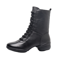 Spring and summer square dance shoes for women 2024 new womens sailor dance shoes dance shoes soft sole leather dance boots for women