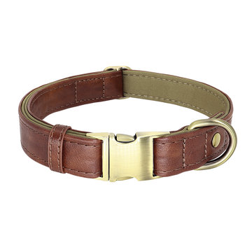 Gold bow tie dog collar pet collar with engraving to prevent loss