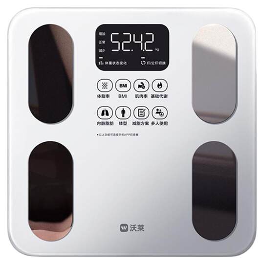 Интеллектуальные весы для определения жира Wolai, электронные весы для фитнеса