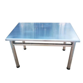 Integrated edge desk stainless steel unique design for meals