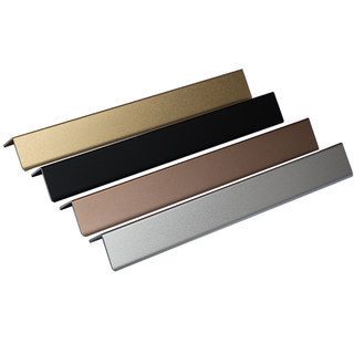 No-punch aluminum alloy corner protection decorative strips