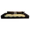 High-end sofa cushion for all seasons 2026 new special-shaped light luxury three-seater and one imperial concubine anti-slip leather sofa cushion