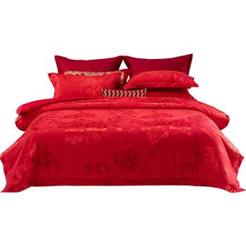 Mercury home textile wedding four-piece set