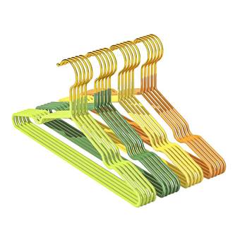 Solid core metal load-bearing upgraded arc markless hanger