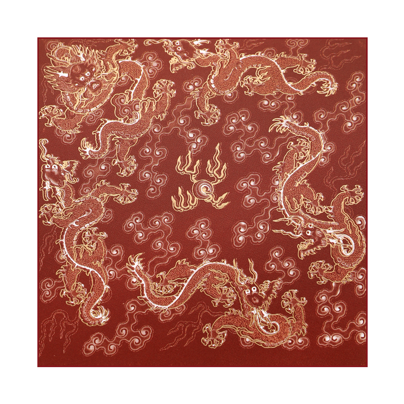 Greeting card high-end national style small card