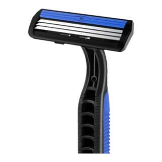 Disposable travel razor individually packaged and portable