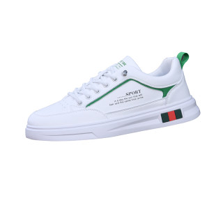 春季新款鞋子男板鞋透气男士一脚蹬小白鞋潮流软底白色休闲潮鞋