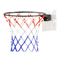 Indoor punch-free basketball hoop silent shooting wall-mounted blue frame childrens folding family small basket home hoop