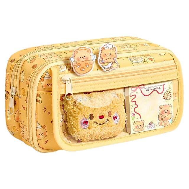 A pain bag pencil bag large capacity girls with high appearance ins style