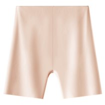 Seamless tummy control and hip lifting safety pants for women 2024 new style anti-exposure non-curling underwear two-in-one boxer leggings
