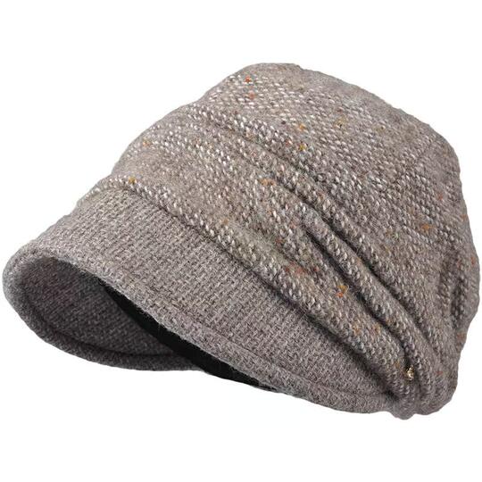 The cold-proof and warm knitted hat that sisters like in winter