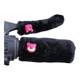 Electric rider handlebar cover, warm and plush, cute and universal