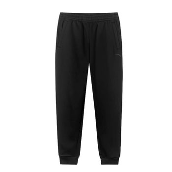 Anta men's fleece sweatpants thickened and warm in winter