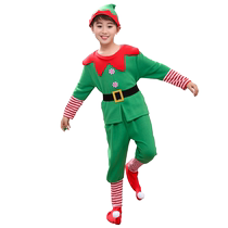 Christmas childrens clothing kindergarten boys and girls performance costume performance suit little girl Santa Claus clothes