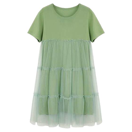 New fashion style summer short-sleeved dress for pregnant women