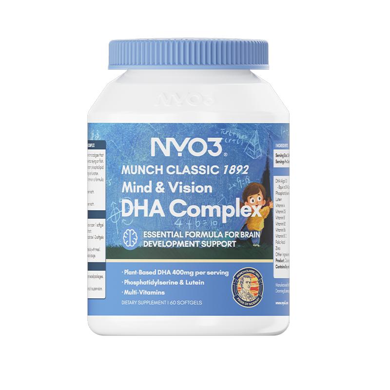 NYO3dha algae oil lutein children and adolescents