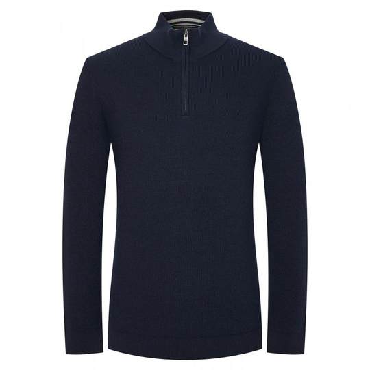 【半高领拉链】报喜鸟秋季新款男士商务休闲长袖羊毛衫内搭毛衣男