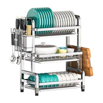 304 stainless steel dish drain rack
