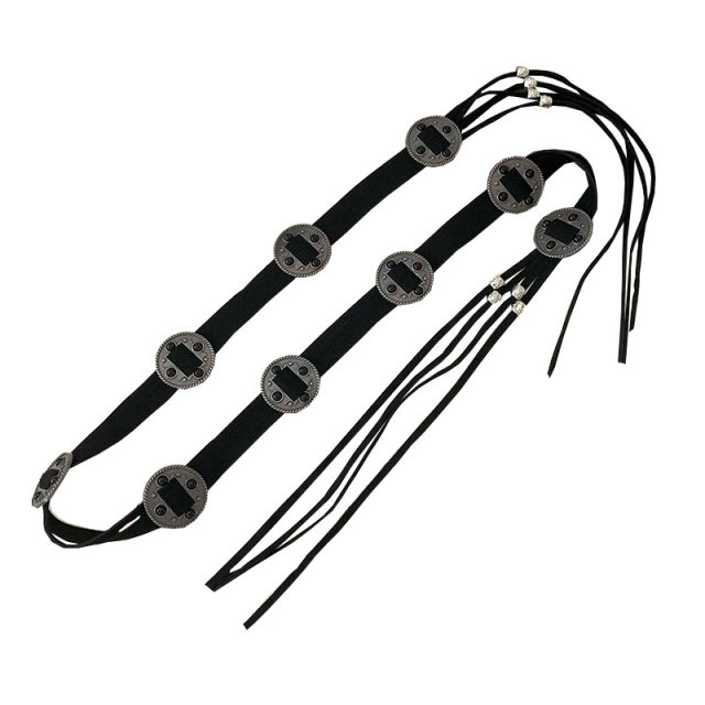 Bohemian metal butterfly belt women's decoration with skirt ethnic style retro waist chain y2k niche design sense