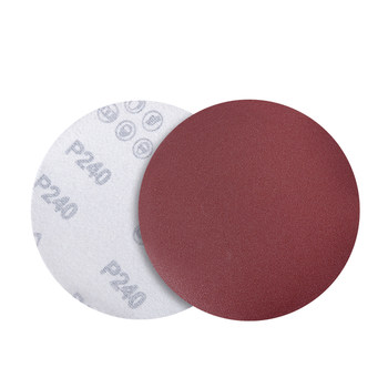 5-inch flocked sandpaper polishing sandpaper piece red sand disc