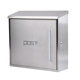 Modern large outdoor creative stainless steel mailbox