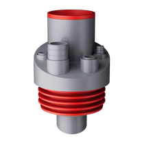 Kitchen sewer pipe three-pass filter drainage pipe sink dishwasher water purifier multi-functional joint 1384