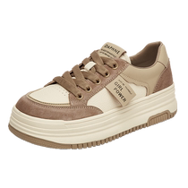 Daphne Daphne at first glance at the Campus Wind Casual Shoes Womens Fall New Thick Underfoot Small Board Shoes