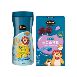 【4件82折】禾泱泱烤芝士三角泡芙 山楂棒宝宝儿童小零食