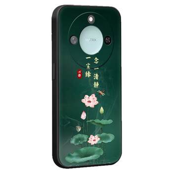 Yuxi is suitable for honor x60 peace and joy honorx60 good meaning mobile phone case huawei all-inclusive anti-fall shell brc-an00 high-end 6.8-inch protective silicone case honor text