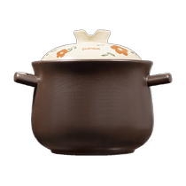 Supoir casserole ceramic saucepan stew soup Home Cooking Soup Saucepan new Tao Nourishing Saucepan soup saucepan with high temperature resistant and uncracked sand pan